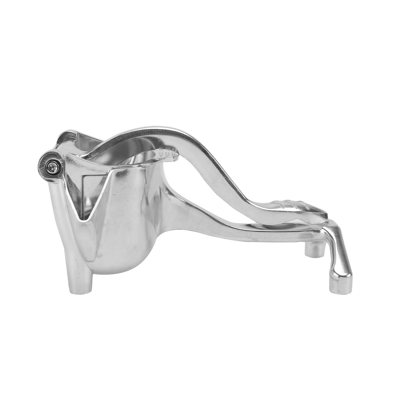 Citrus Juicer Bar - ที่คั้นน้ำมะนาวแบบมือหมุน อลูมิเนียมอัลลอยด์ สีเงิน ที่คั้นน้ำผลไม้แบบหนา อุปกรณ์ครัวสำหรับบ้านและบาร์ คั้นน้ำผลไม้ได้ง่าย