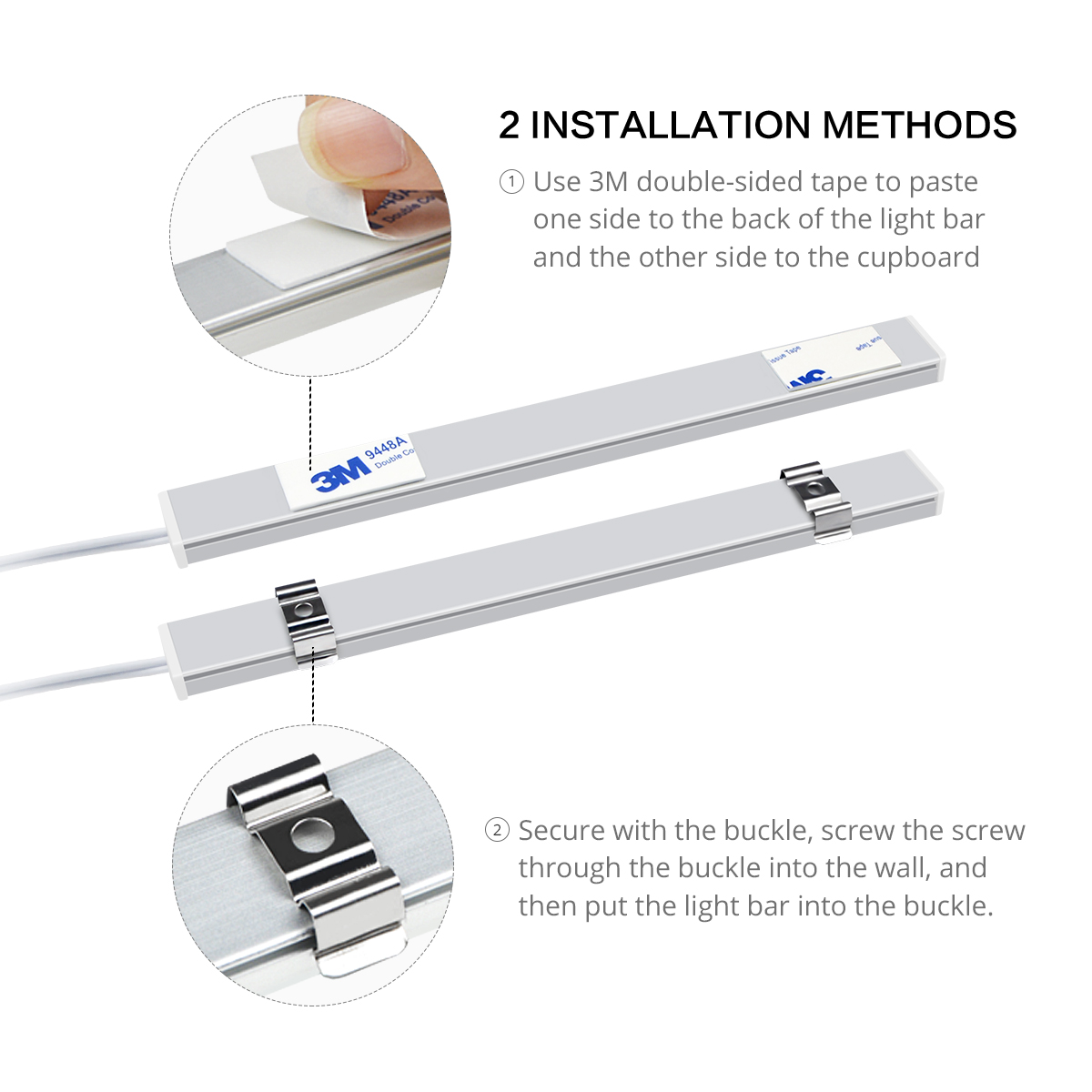 50 ซม.40 ซม.LED Bar Light 5V U - Home Bar And Cabinet บทวิจารณ์และราคา