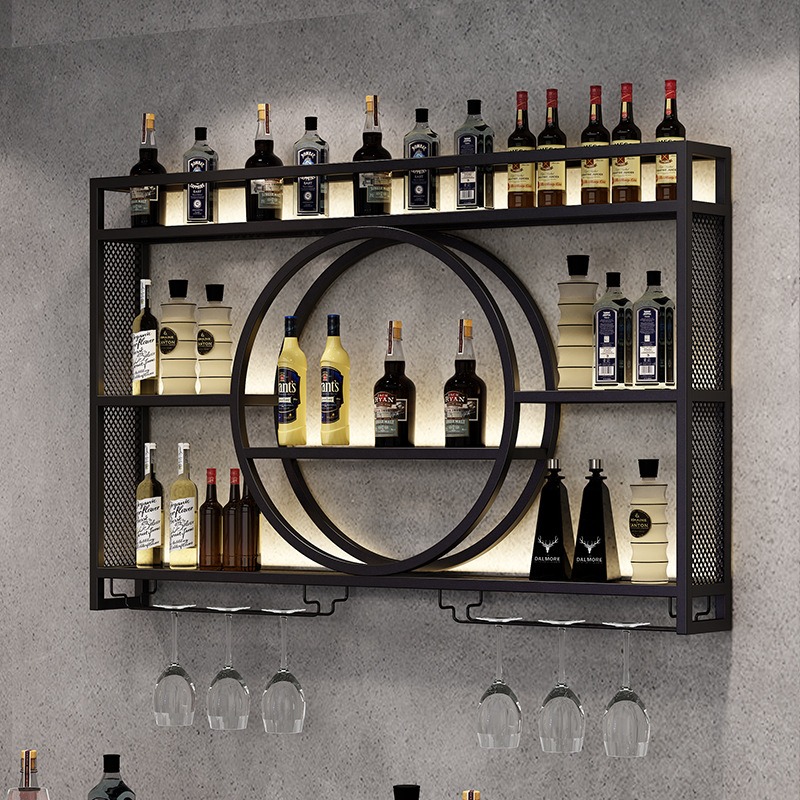 ชั้นวางไวน์ติดผนัง ตู้เก็บไวน์ - Home Bar And Cabinet บทวิจารณ์และราคา